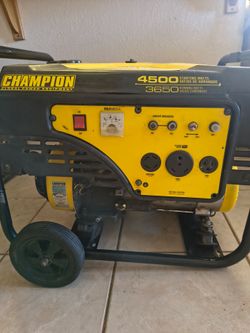 Champion 4500 Generator
