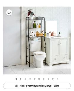 Over the toilet storage (new $70)