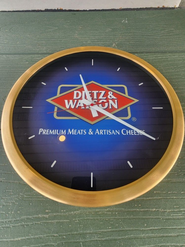 Dietz & Watson Clock 