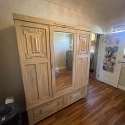 Vintage Mirrored Armoire FREE Delivery
