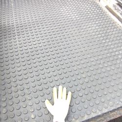 Rubber Mats . Approx. 1" × 4 Ft. × 6Ft. 