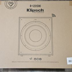 Klipsch R-120SWi 12" High-Performance Wireless Subwoofer - BRAND NEW 🔉