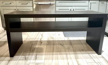 IKEA Lack TV Unit / Console Table - Black-Brown