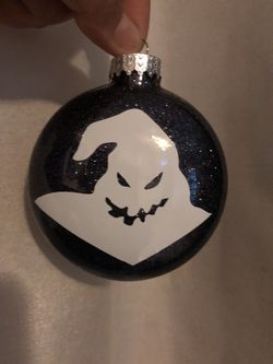 Oogie boogie ornaments