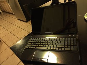 Hp laptop very clean missing hard drive