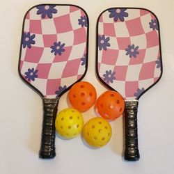 Pickleball Paddles And Balls