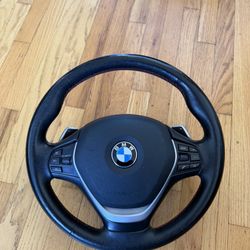 BMW F30 Sport Steering Wheel - Heated And Shifters