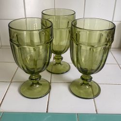 Vintage Libbey DuraTuff Gibraltar Water And Iced Tea Goblets