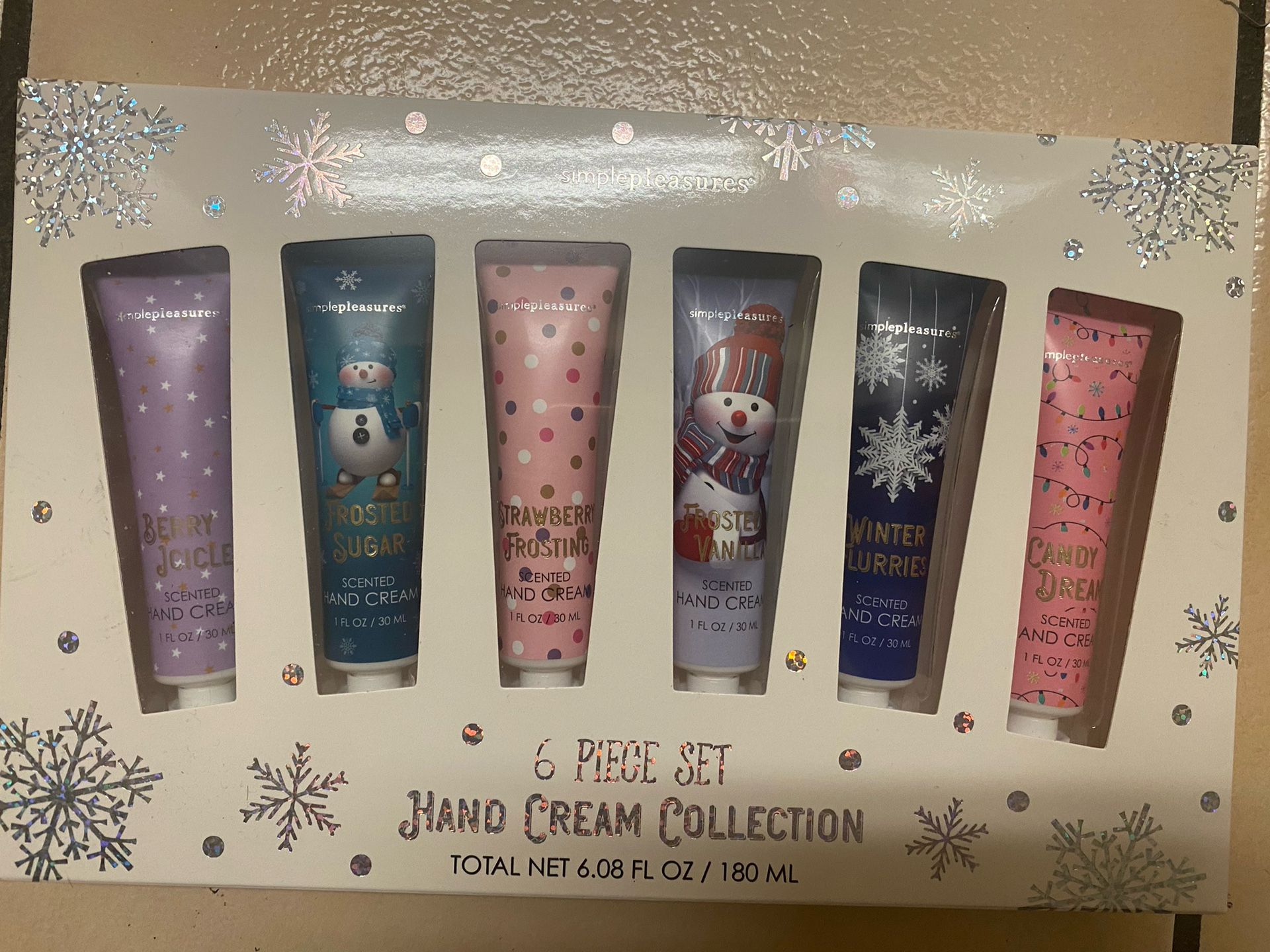 Hand Cream 6 Piece Set