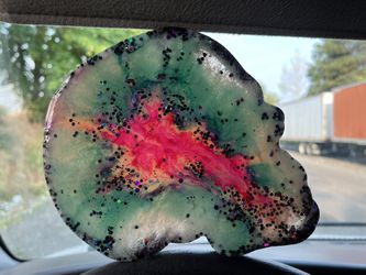 Handmade Resin Skull Tray