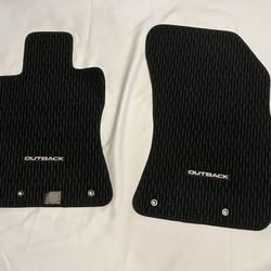 Floor Mats Subaru 2017 Outback Factory Black Carpet  3 Mats Only.