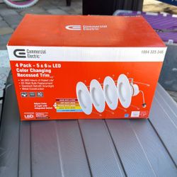 New Commercial Electric LED Lights