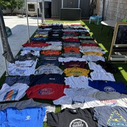 Huge Men’s T Shirts Polo Shirts 👕 Lot Bundle All Sizes 85 Pieces $25 Price Is Firm 