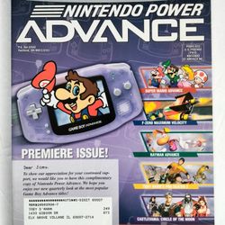 Nintendo Power Advance PREMIERE ISSUE V.1