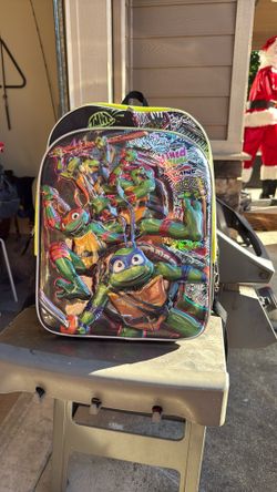 Ninja Turtles Backpack- Like New