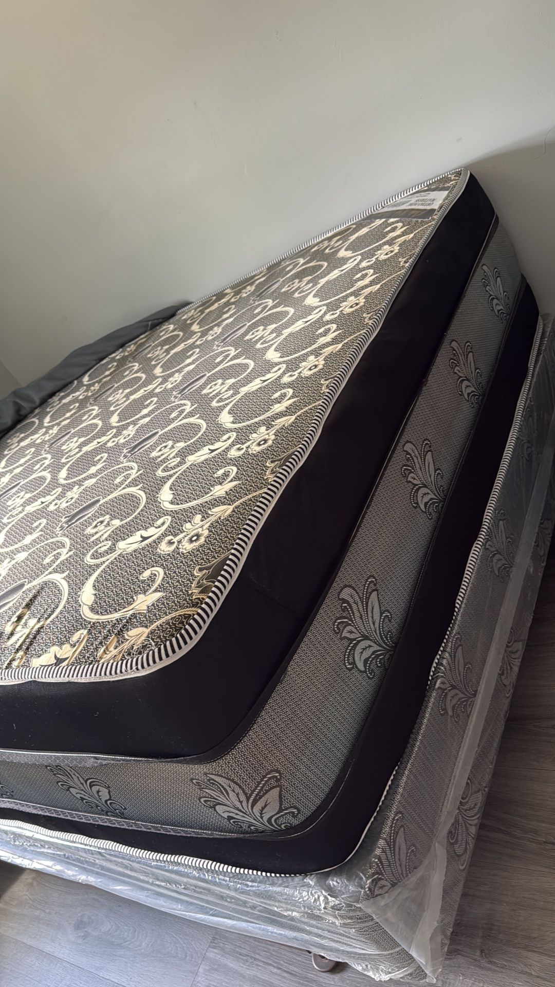 Bed Box And Mattress Queen Size Brand New