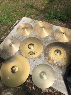 Assorted Drum Cymbals