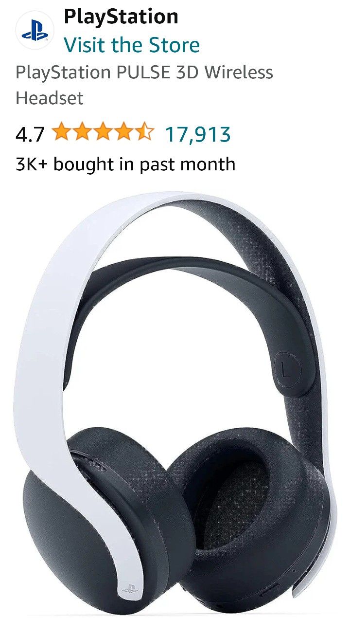 PlayStation PULSE 3D Wireless Headset 