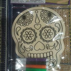 Day Of The Dead/ Color Your Own Decor.