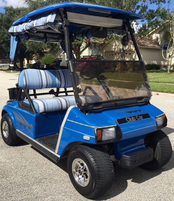 Blue club car golf cart for Sale in Orlando, FL OfferUp
