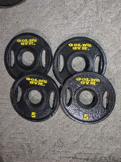 Gold 's Gym 5lb Weights, 2 Sets Included