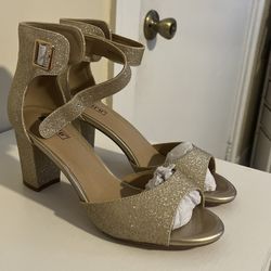 Brand New Gold Heels 