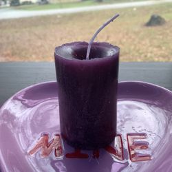 Homemade Purple Candle I’m’perfect Scented Natural Candles 