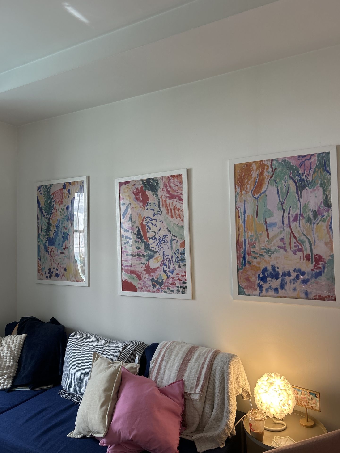 3 Large Framed Art