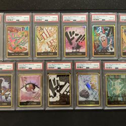 One Piece PSA 10 Slabs for Sale