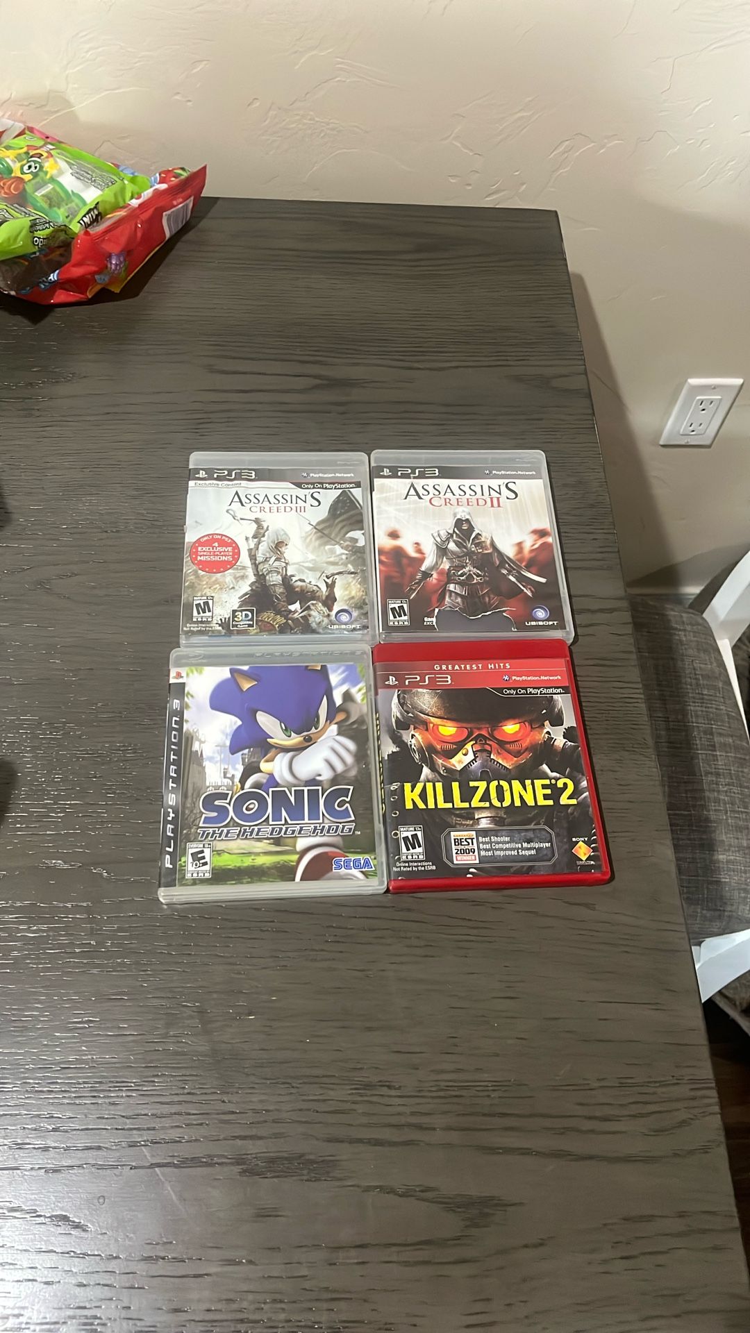 4 PS3 Game Lot