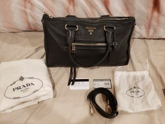 Prada vitello satchel 