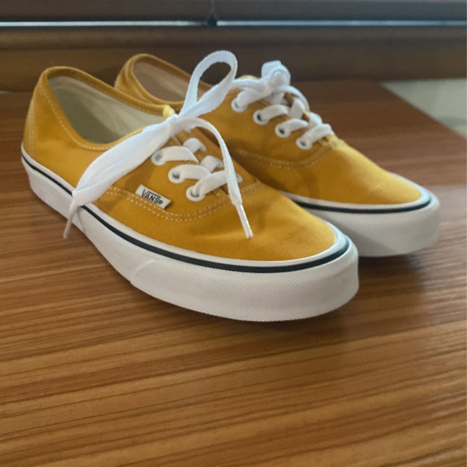 Yellow Vans Brand New Size 4.5