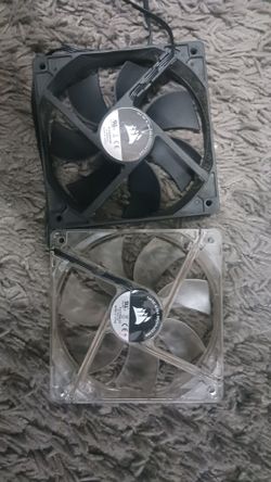 Pair of Corsair 120mm PC Fans
