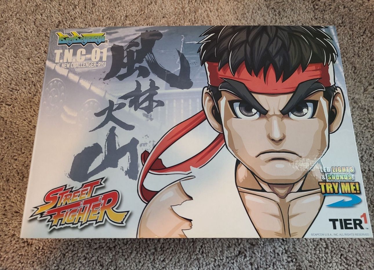 Street Fighter Ryu by Big Boys Toys Collectible (Brand New)