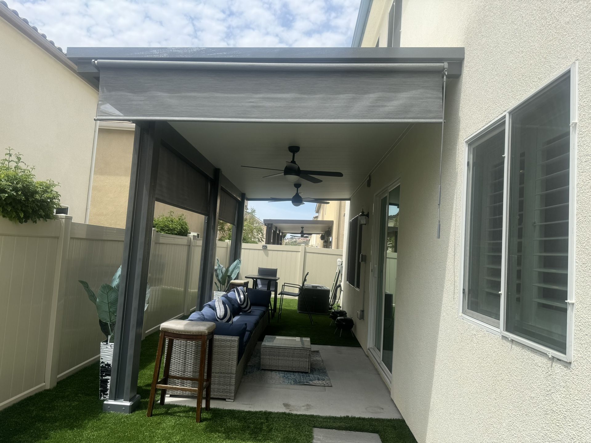 10x20 Solid Aluminio Cover