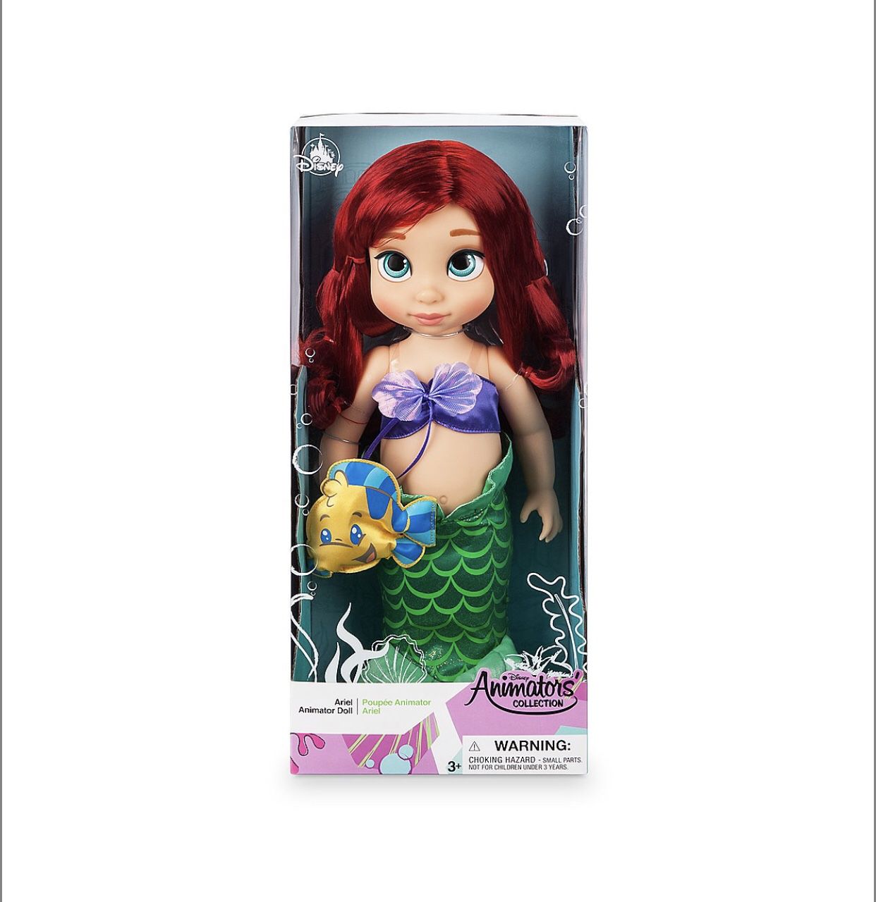 Disney Animators' Collection Ariel Doll - The Little Mermaid - 16"