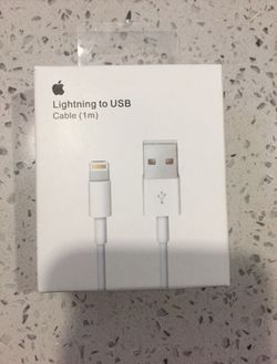iPhone lightning cable