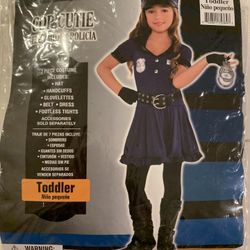 Cop Kids Halloween Costume 