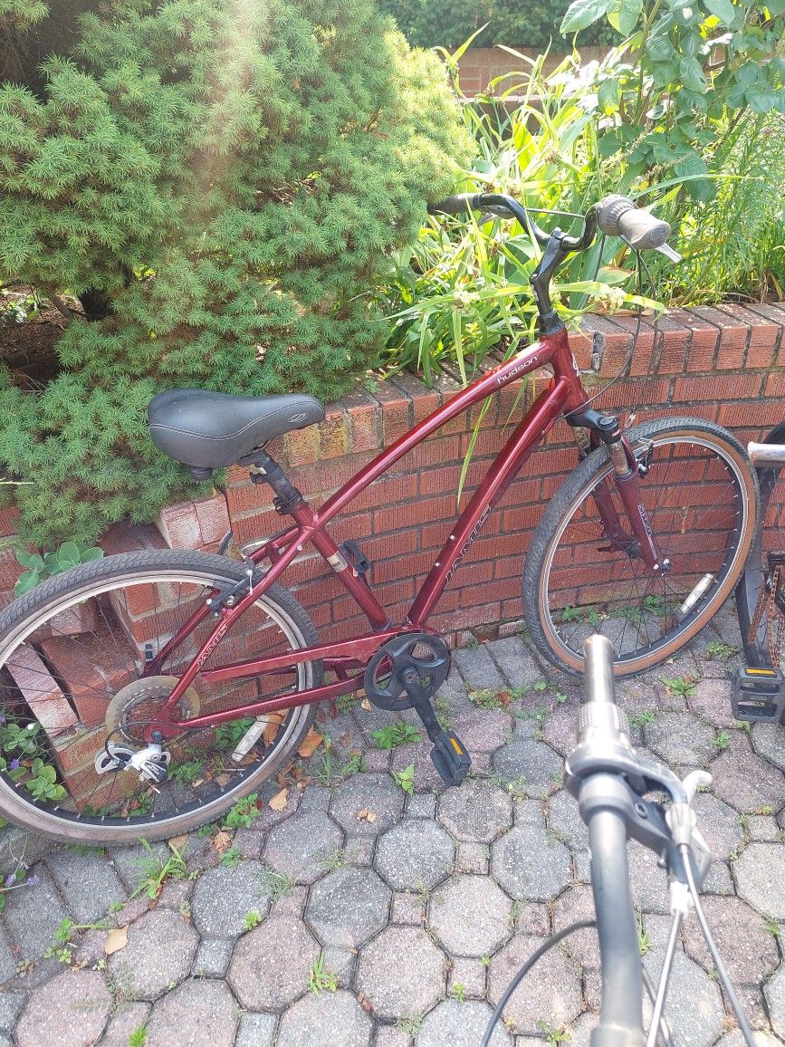2 CRUISER'S, BOTH NEED CHAINS, JAMIS & MICARGI, SELLING THE PAIR $80