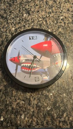 Airplane Wall Clock