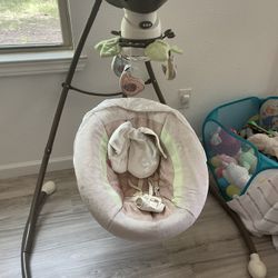 Fisher Price Little Snugabunny Cradle Swing