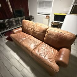 Vintage Leather Couch