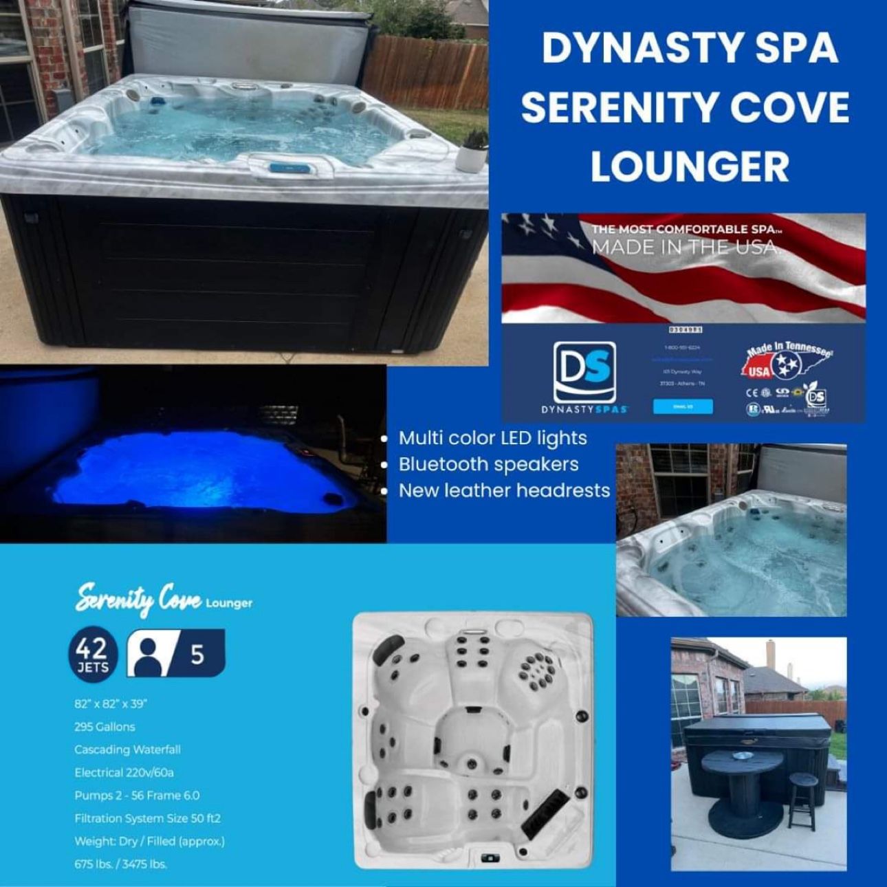 Dynasty Spa Serenity Cove Hot Tub