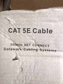 CAT 5 e cables and building supplies OFFER UP!!
