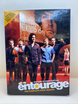 Entourage: Season 1 - DVD - VERY GOOD - Young Hollywood Actor Famous