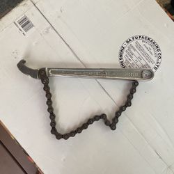 Craftsman 12 inch chain wrench 