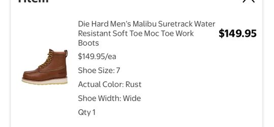Brand New Die Hard Work Boots
