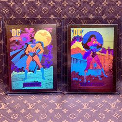 Wonder Women & Superman Hologram Cards 🔥🔥