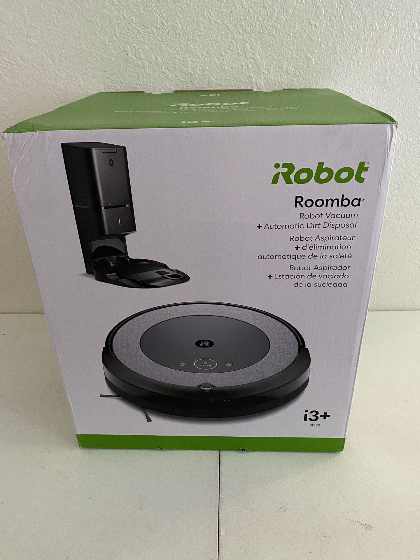 IROBOT ROOMBA VACUUM i3+ 3550