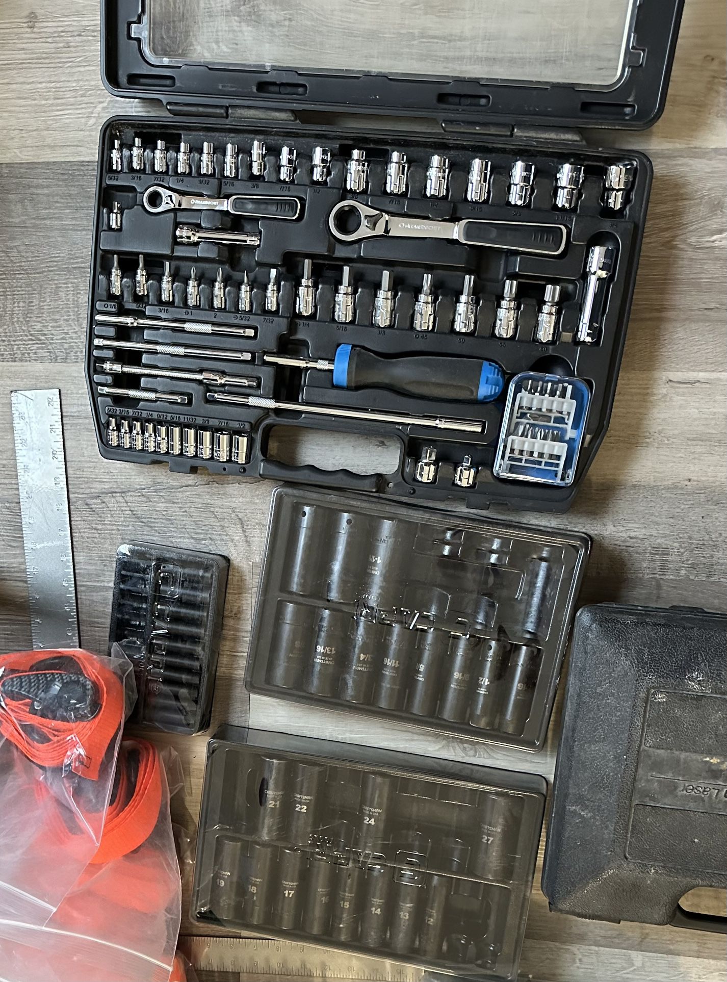 Gear Wrench Set And Sockets 